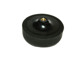 Gąbka polerska 150 mm czarna KD1594