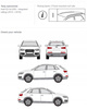 Bagażnik dachowy belki fuse Audi Q3 I 5d