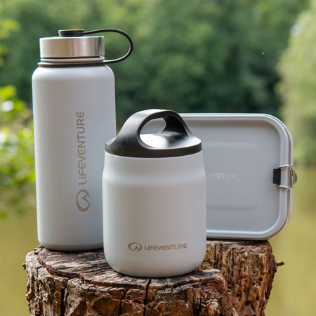 Termos na jedzenie Lifeventure 600 ml - Light Grey