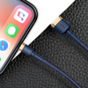 Kabel USB na Lightning Baseus Cafule 1.5A 2m złoto-granatowy