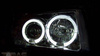 Reflektory przednie VW Passat B5 3B BLACK RINGI