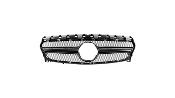 Grill sportowy Black A-Type MERCEDES CLA C117, X117 Facelift 2016-2018