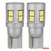 Żarówki LED CANBUS T10 W5W 12 SMD 3030 White 12V 24V AMIO-04243