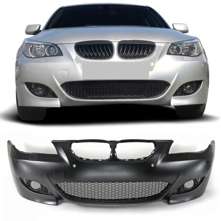 ZDERZAK BMW E60 E61 03-07 LOOK M5 SRA PDC 24 MM