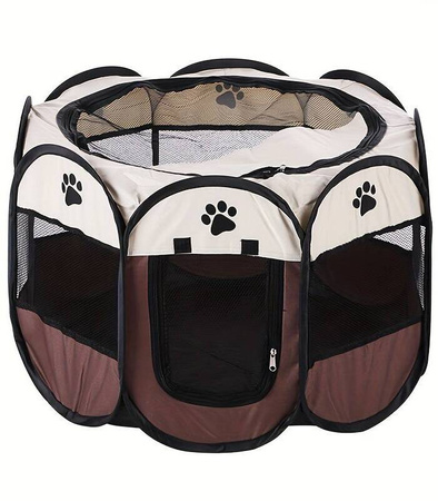 KOJEC DLA PSA KOTA ROZMIAR S SKŁADANY PRZENOŚNY LEGOWISKO KLATKA ZAGRODA