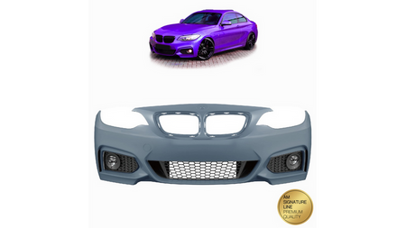 Przedni zderzak sport PDC SRA Lampy przeciwmgielne  BMW 2 (F22) Coupe (F23) Cabrio 2013-2020
