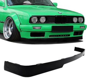 DOKŁADKA ZDERZAKA DO BMW E30 88-91 GLOSS BLACK