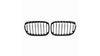 Grill sportowy pojedyncze żeberka Gloss Black  BMW 1 (F20, F21) Hatchback przed liftem 2011-2015