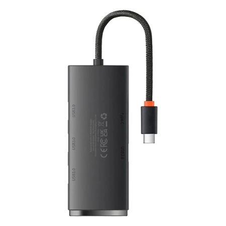 HUB USB - C Baseus Lite 4-portowy  (25CM)