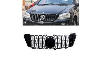 Grill sportowy GT Chrome & Black MERCEDES M-Class W164 przed liftem 2005-2008