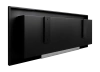 Biokominek 900x400 Czarny Strukturalny