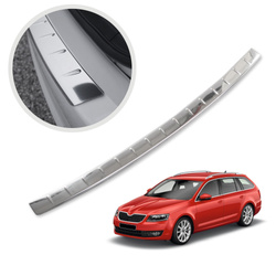 Listwa tylnego zderzaka Skoda Octavia 1Z Kombi II FL 2009-2013