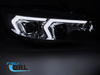 Reflektory lampy ksenonowe chrom  BMW F32 F33 xenon