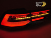 Lampy diodowe red LED bar do VW Golf 8 VIII 19-24