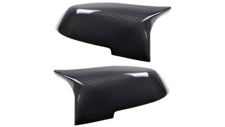 Zestaw osłon lusterek bocznych Carbon BMW 1 F20 F21 2 F22 F23 F87 3 F30 F31 4 F32 F33 F36 X1 E84 2012-2018