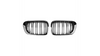 Grill sportowy podwójne żeberka Gloss Black  BMW 3 (E46) Coupe Cabrio przed liftem 1999-2003