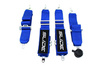 Pasy sportowe SLIDE Qucik 4p 3" Blue