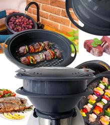 POJEMNIK NAKŁADKA PAROWAR MISA SITKO DODATKOWY POZIOM CZĘŚĆ ZAMIENNA DO THERMOMIXA ROBOTA KUCHENNEGO DO GOTOWANIA ODCEDZANIA