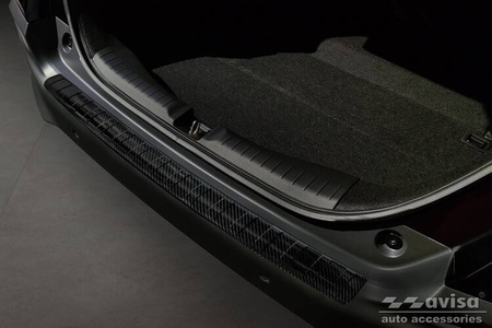 Nakładka na zderzak tylny do Honda Jazz 5 Crosstar (Crbon Fiber)