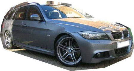 ZDERZAK P. M-PAKIET BMW E90/E91 05-08 SRA HALOGENY