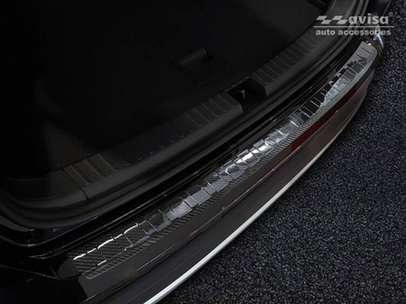 Nakładka na zderzak tylny do Seat Ateca Carbon