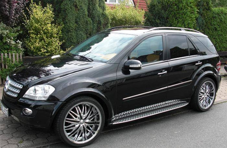STOPNIE PROGOWE MERCEDES ML W164 05-11