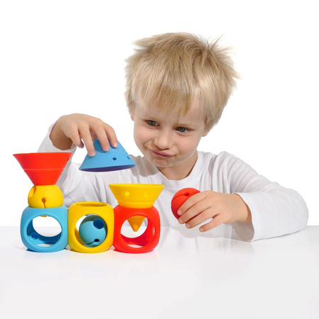 Zestaw zabawek kreatywnych Moluk Building Genius - 9 el.