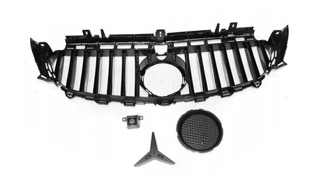 Grill atrapa Mercedes W213 16-18 chr-blk gt-r look