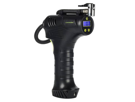 Kompresor powietrza bezprzewodowy, 150 PSI, automatyczny z cyfrowym ciśnieniomierzem, 4 adaptery