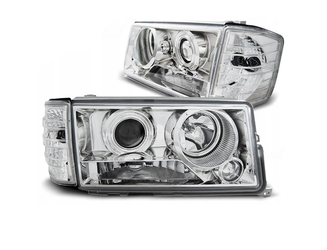 Lampy Przednie Mercedes W201/190 82-93 Chrome