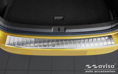 Nakładka na zderzak tylny do Volkswagen Golf 7 (Stal)