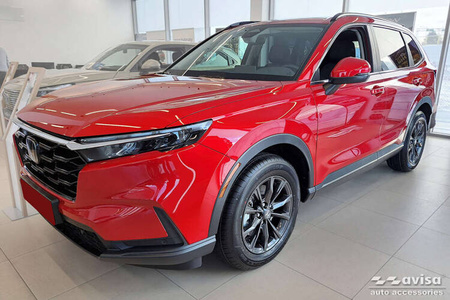 Nakładka na zderzak tylny do Honda CR-V 6 (Stal czarna)