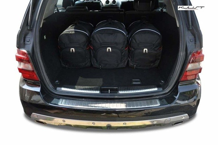 MERCEDES-BENZ M 2005-2011 TORBY DO BAGAŻNIKA 5 SZT