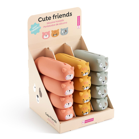 Silikonowy piórnik Miquelrius - Lisek