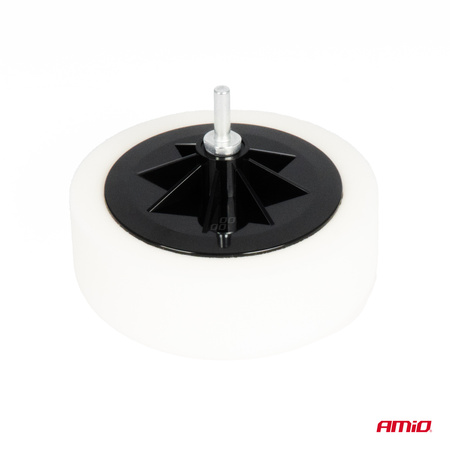 Zestaw gąbek do polerowania gąbki polerskie 3x150mm + adapter M14 AMIO-03703