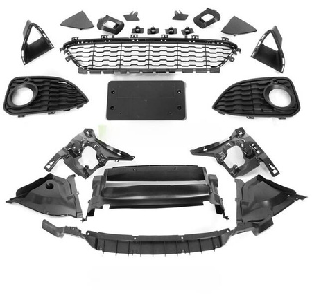 Zderzak przedni BMW F20 F21 LCI 15-18 M-Pakiet Sport Style z PDC i spryskiwaczami