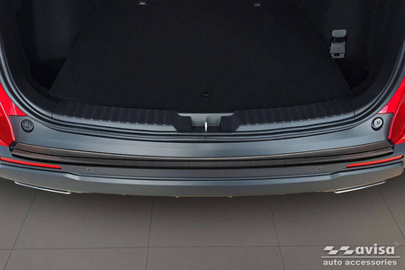 Nakładka na zderzak tylny do Honda CR-V 6 (Stal czarna)