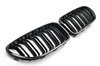 GRILL (NERKI) BMW F06 F12 F13 GLOSS BLACK M6 LOOK