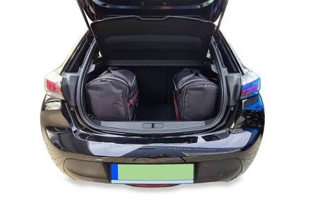 PEUGEOT e-208 HATCHBACK EV 2019+ TORBY DO BAGAŻNIKA 3 SZT
