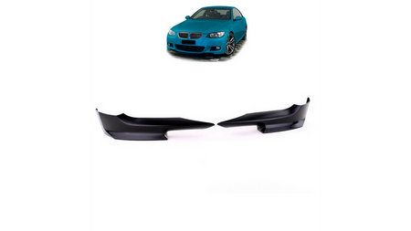 Dokładka przedniego zderzaka Matt Black BMW 3 E92 E93 przed liftem 2006-2010