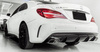 DYFUZOR MERCEDES CLA C117C LOOK A45 AMG CHROME