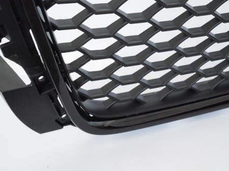 Grill atrapa chłodnicy w czarny połysk PDC Audi A3 8P