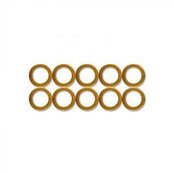 PODKŁADKI MIEDZIANE - 10MM, 3/8", 1/8" 10 szt