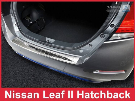 Nakładka na zderzak tylny Nissan Leaf 2 (Stal)