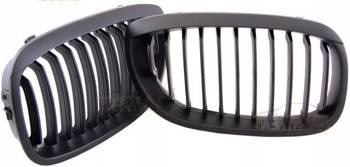 Grill, nerki BMW E46 coupe, cabrio 03-06 BLACK