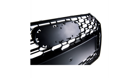 Grill sportowy Gloss Black z PDC AUDI A4 B9 przed liftem 2016-2019