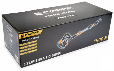 Szlifierka do gipsu PM-DG-1500M (typu ŻYRAFA)