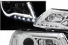 Lampy przednie AUDI A6 C6 Chrom Tube LED