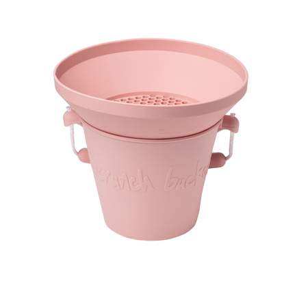 Silikonowe Sitko do piasku Scrunch - Pudrowy Róż