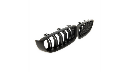 Grill sportowy podwójne żeberka Matt Black BMW 3 F34 2013-2020